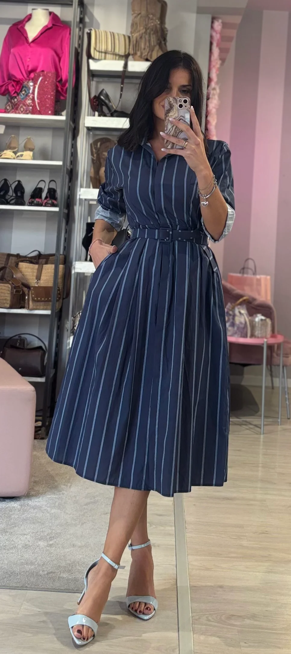 Abito Capri Righe
