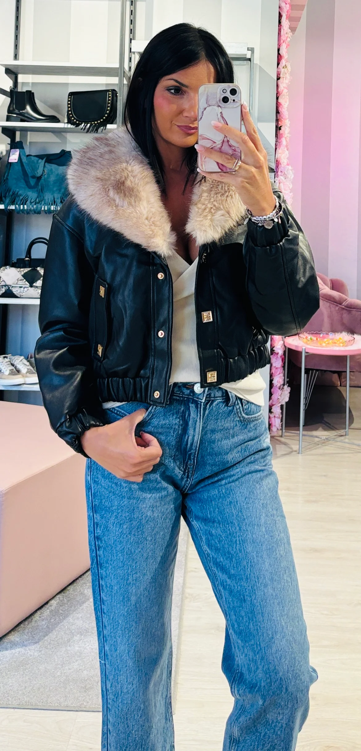 Bomber Ecopelliccia - Image 9
