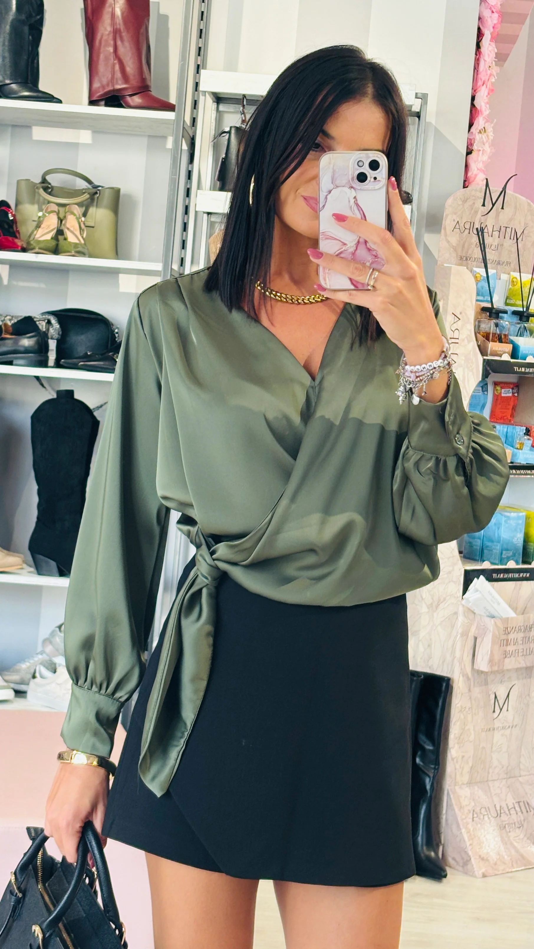 Camicia Saten Nodo - Image 19