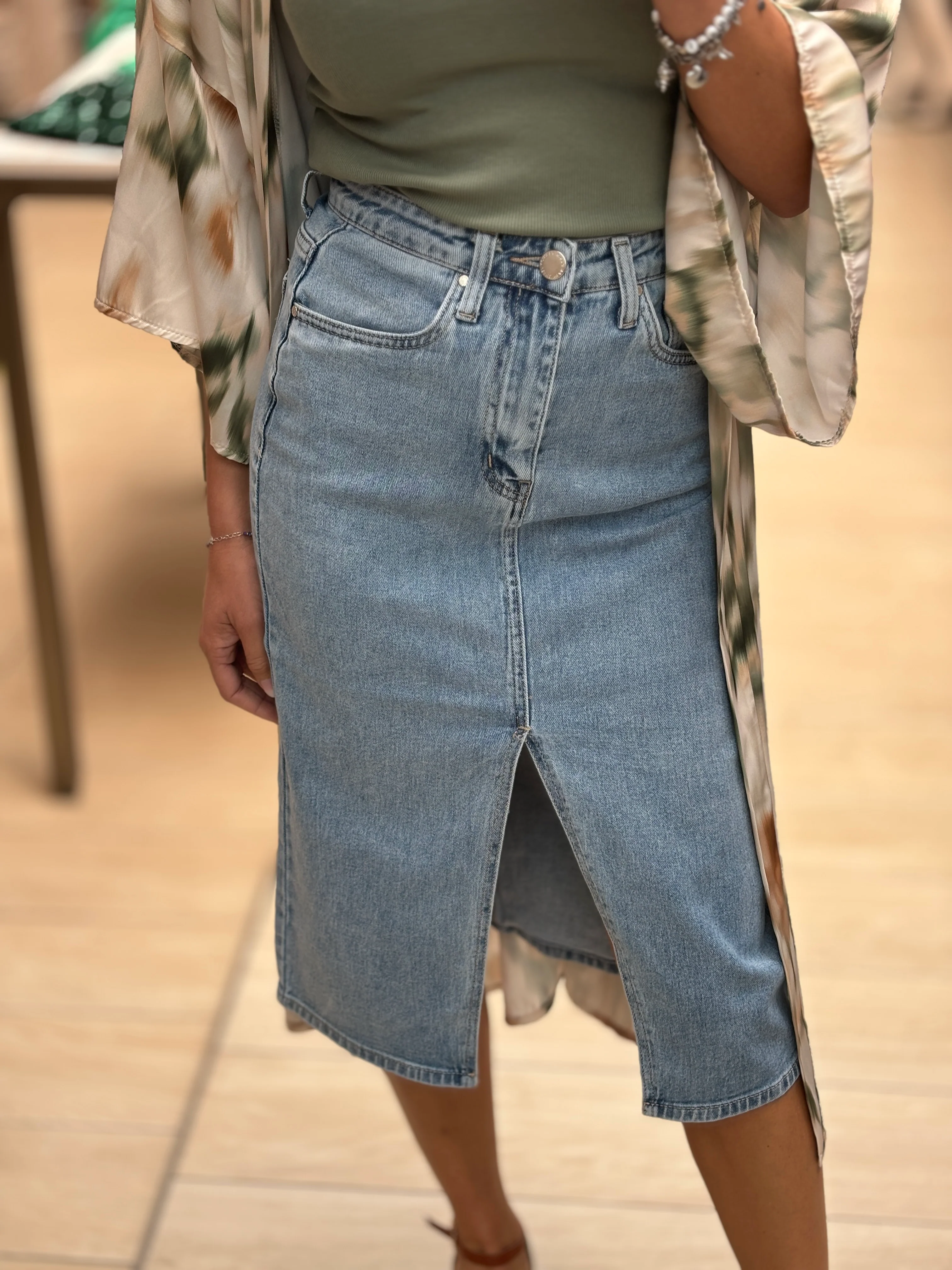 Gonna Jeans Longuette - Image 5