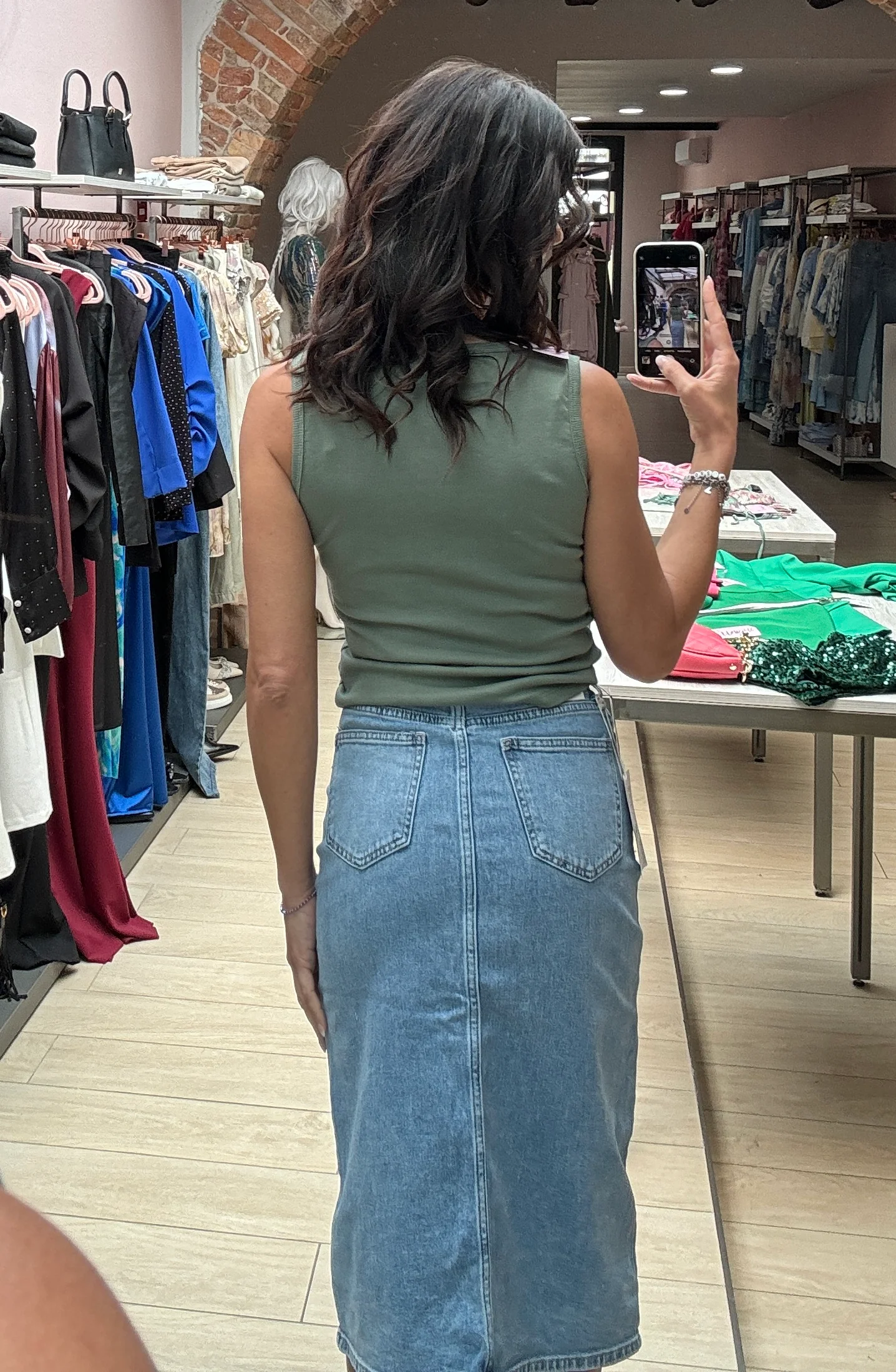 Gonna Jeans Longuette - Image 7