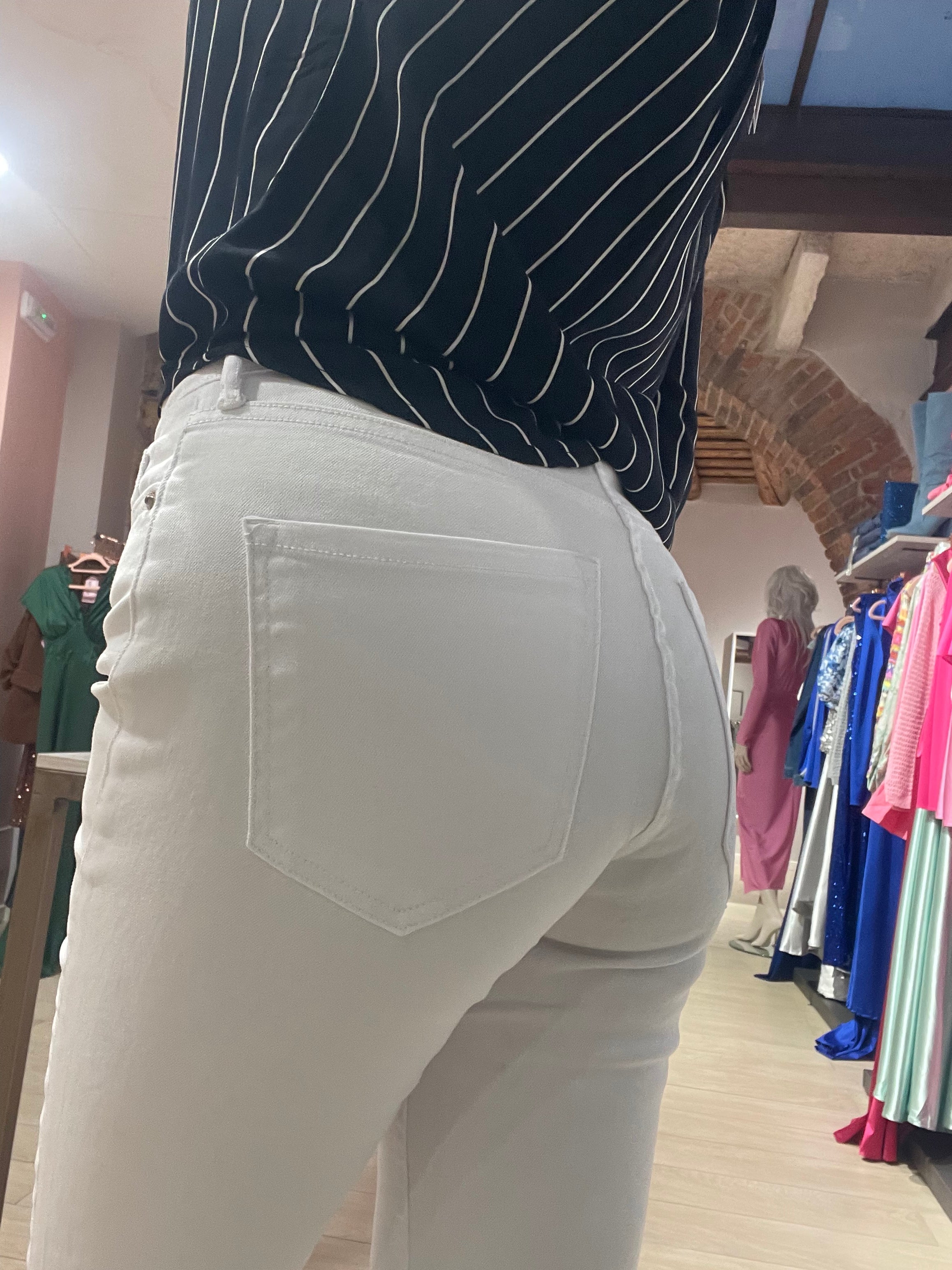 Jeans Zampa White - Image 3