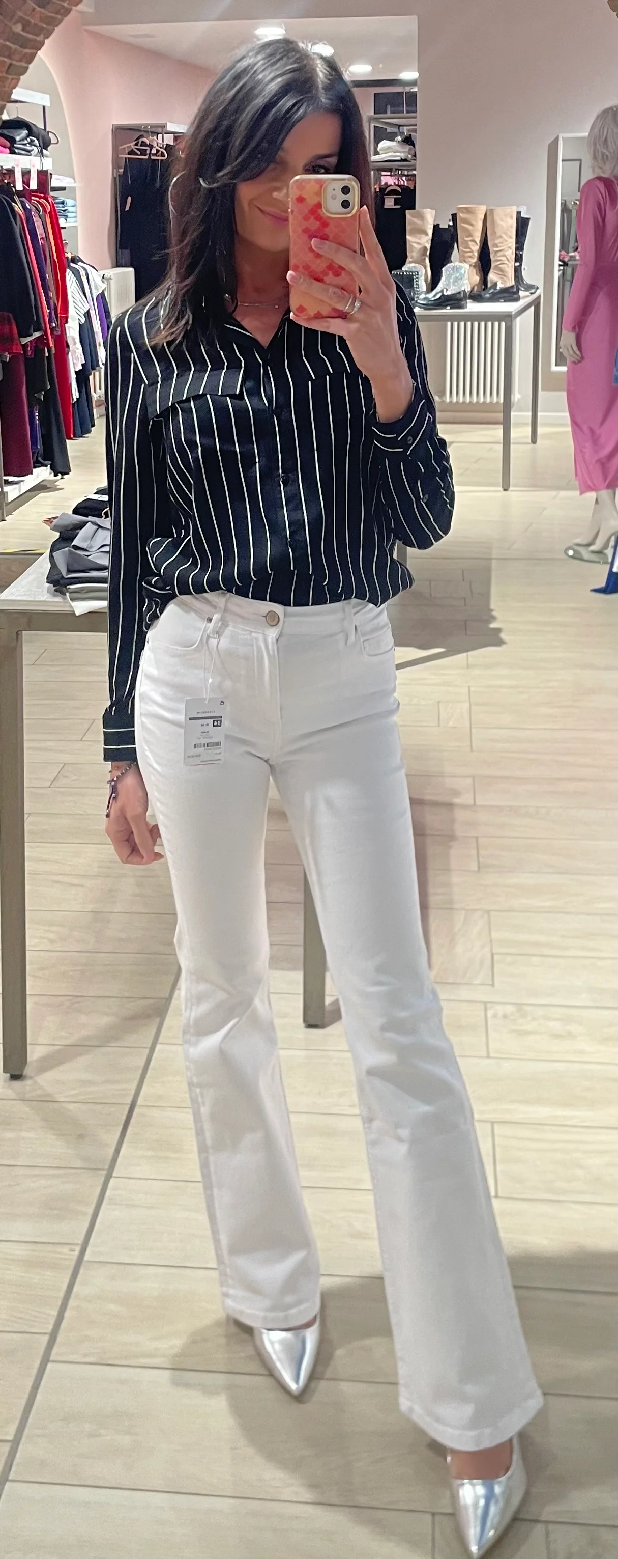 Jeans Zampa White - Image 5