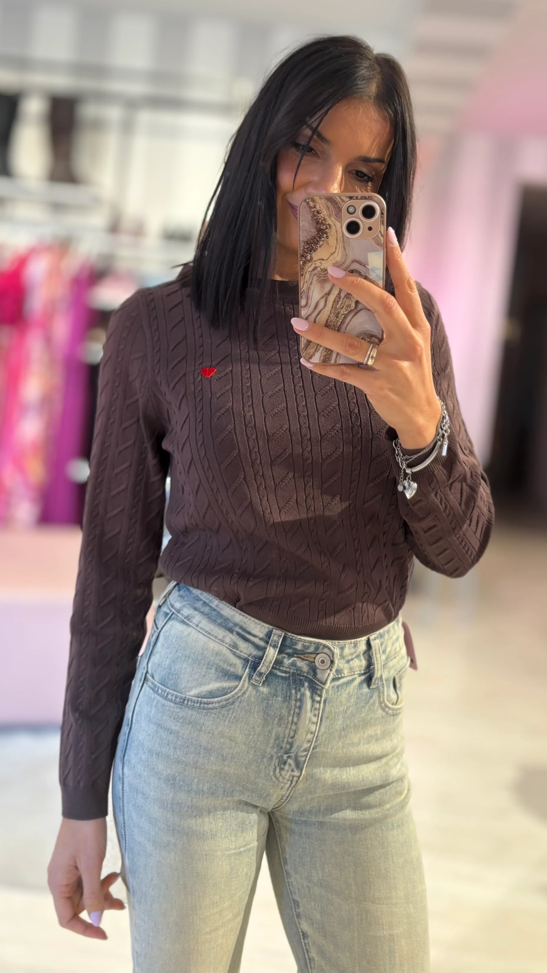 Pull Treccia Cuore - Image 7